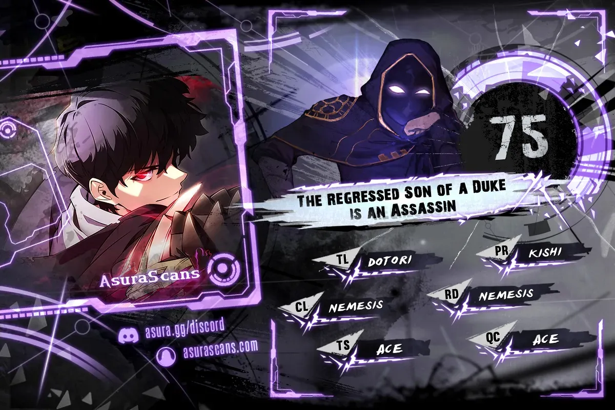 The Regressed Son of a Duke is an Assassin Chapter 75 scans online, Read The Regressed Son of a Duke is an Assassin Chapter 75 in English for free, read The Regressed Son of a Duke is an Assassin Chapter 75, The Regressed Son of a Duke is an Assassin Chapter 75 asura scans, The Regressed Son of a Duke is an Assassin Chapter 75 asura, The Regressed Son of a Duke is an Assassin Chapter 75 at asura scans